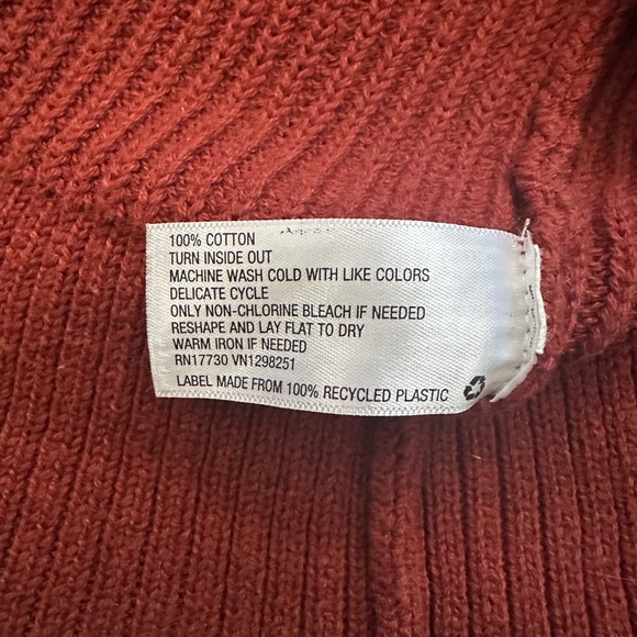 Universal Thread Rust Orange Cardigan Sweater - Picture 8 of 8